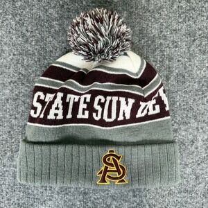 Arizona State Sun Devils Beanie Pom Knit Hat OSFA College‎ Football